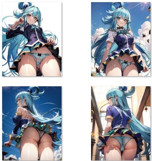 サンプル画像1:この素晴らしい淫乱女神のエロCG集(秋野美女研究所) [d_315993]