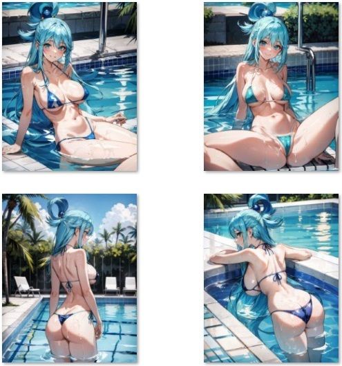 サンプル画像4:この素晴らしい淫乱女神のエロCG集(秋野美女研究所) [d_315993]