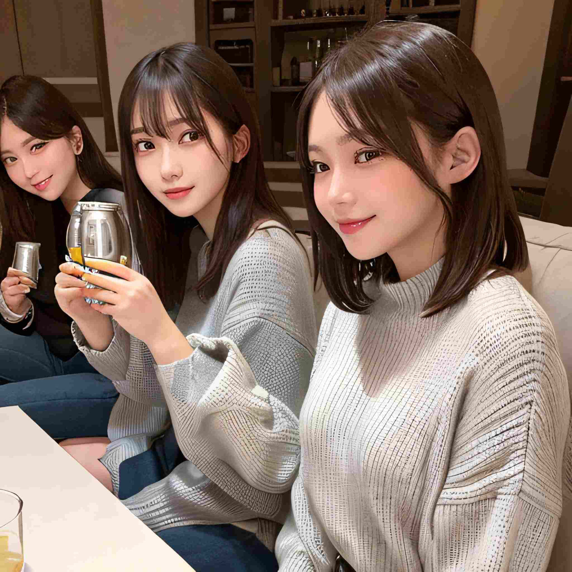 サンプル画像1:女子大生シリーズ 〜頭空っぽJD宅飲みで暴走！？〜(女子大生つかまえた！) [d_315994]