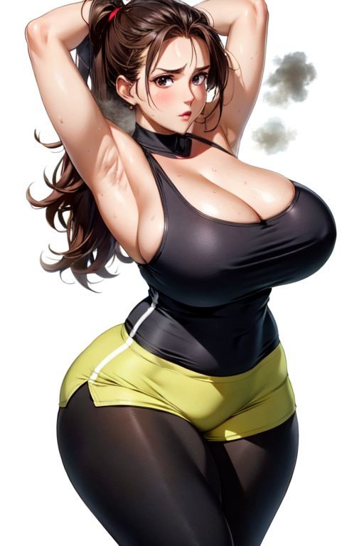 サンプル画像5:爆乳AIマッスル1(AI出版) [d_316006]