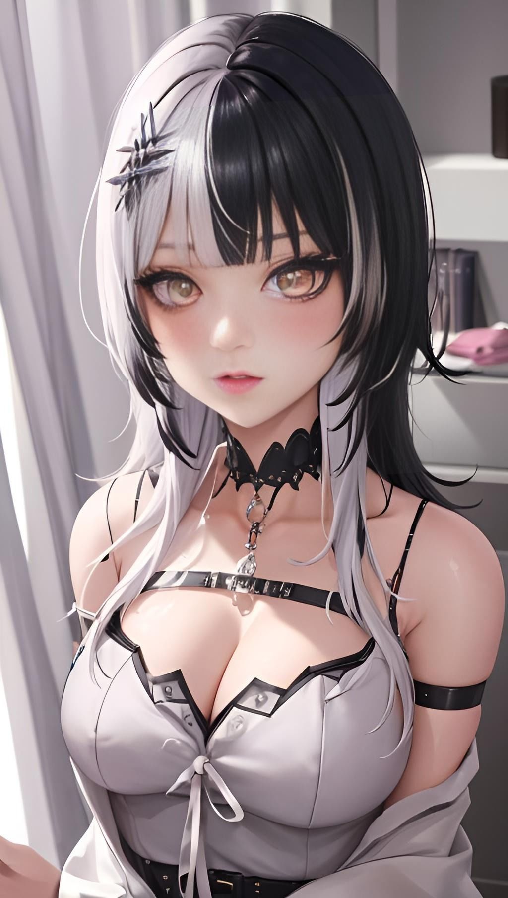 サンプル画像6:かわいい女の子のアヘ顔いただきました(AI Model Channel) [d_316033]