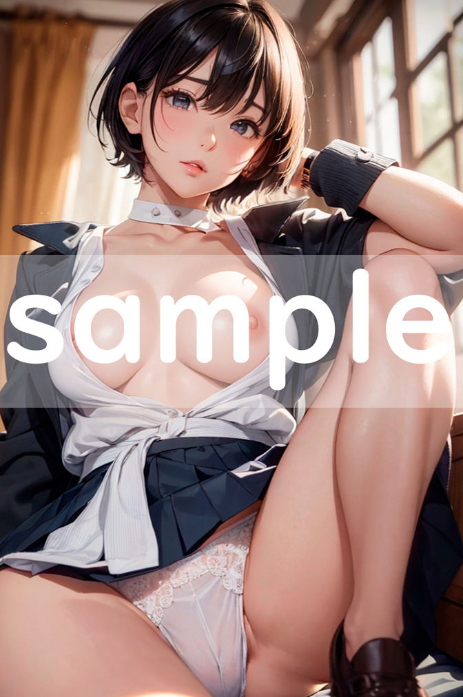 サンプル画像3:挑発的なJKたち(せもぽむめ) [d_316084]