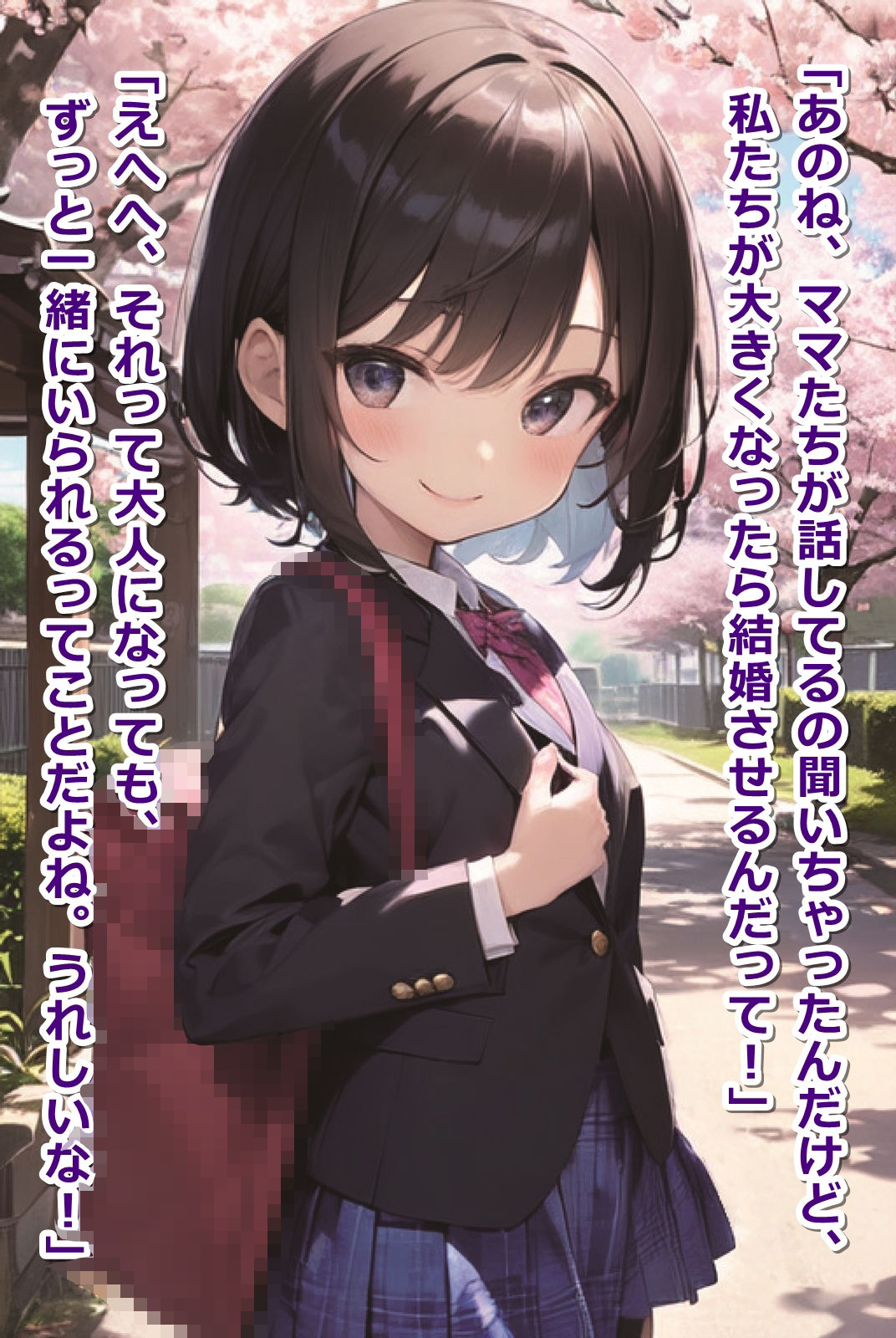 サンプル画像1:カノジョの記録〜俺も知らない性長アルバム〜(くまとねこ屋) [d_316092]