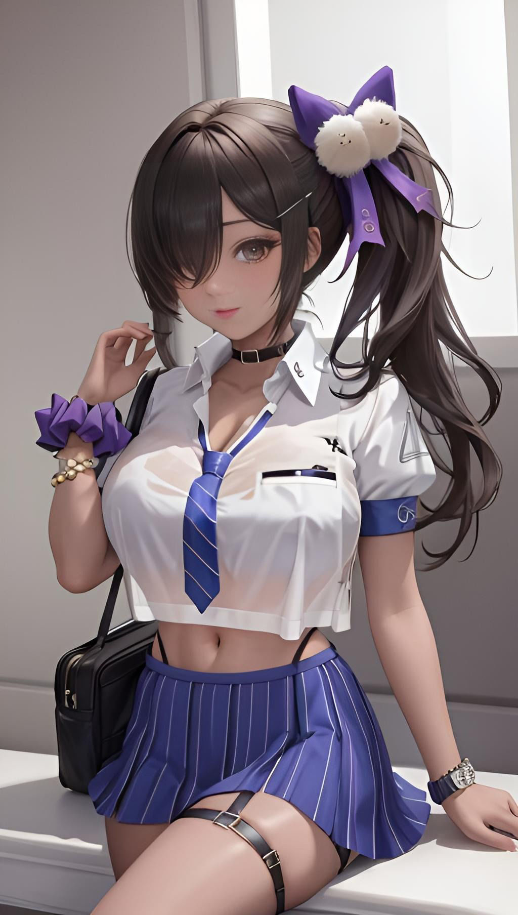 サンプル画像6:かわいい女の子のアヘ顔いただきました2(AI Model Channel) [d_316173]