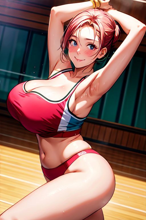 サンプル画像1:爆乳AI乳バウンド1(AI出版) [d_316245]