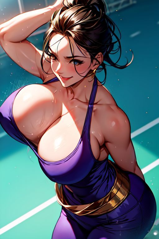 サンプル画像6:爆乳AI乳バウンド1(AI出版) [d_316245]