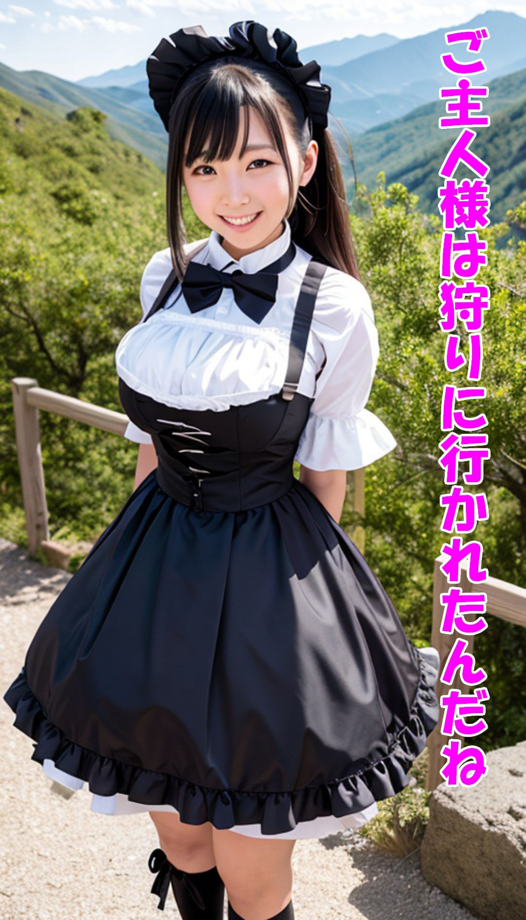 サンプル画像1:逃げろ！ Vol.5(AI画像チャレンジャー) [d_316271]