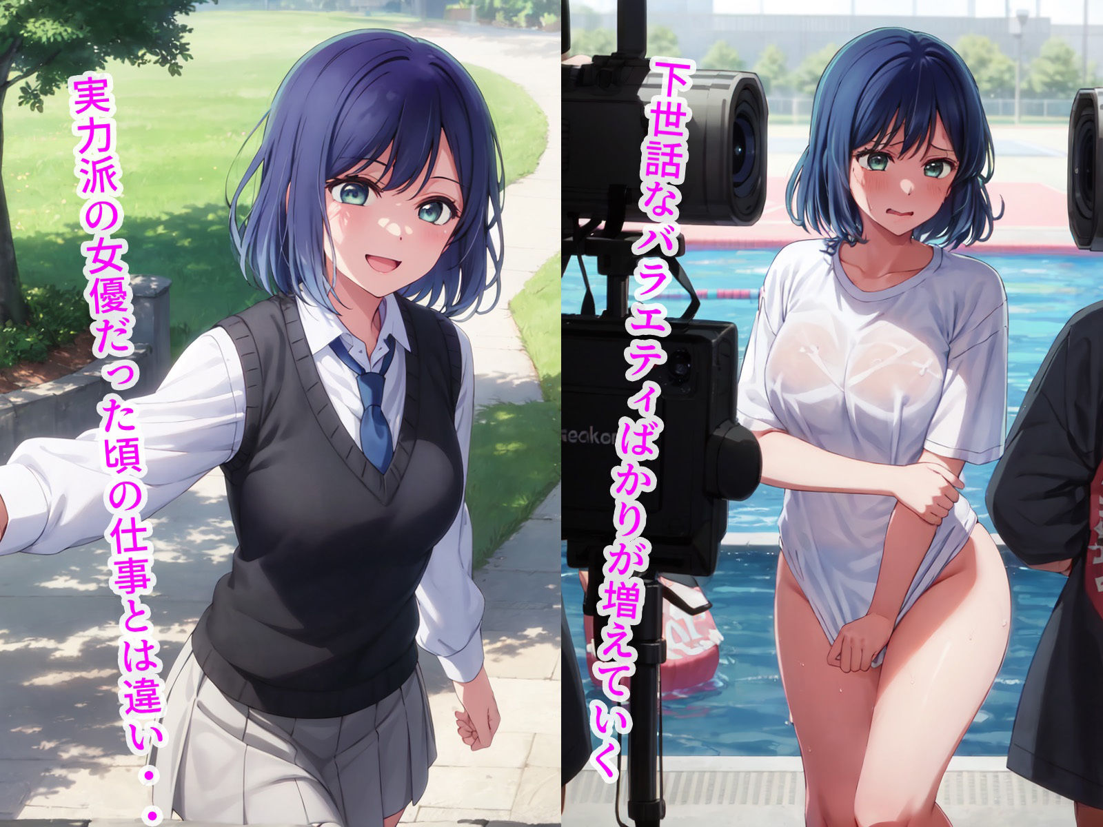 サンプル画像1:黒川あ〇ねの羞恥尽くし(羞恥露出研究所) [d_316298]