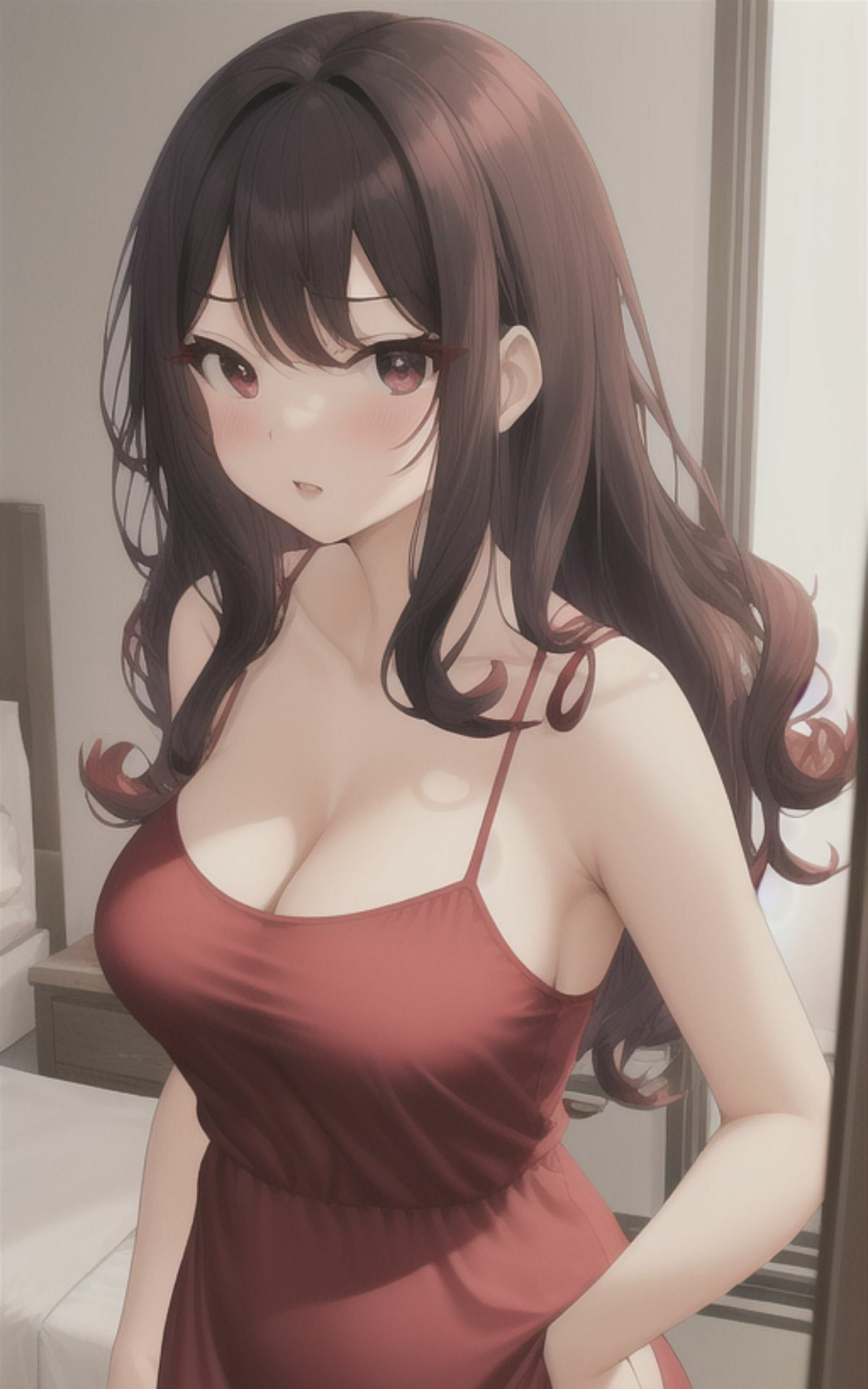 サンプル画像3:AI美女イラストvol.22僕の彼女とランジェリー(AI Girls Creation) [d_316326]