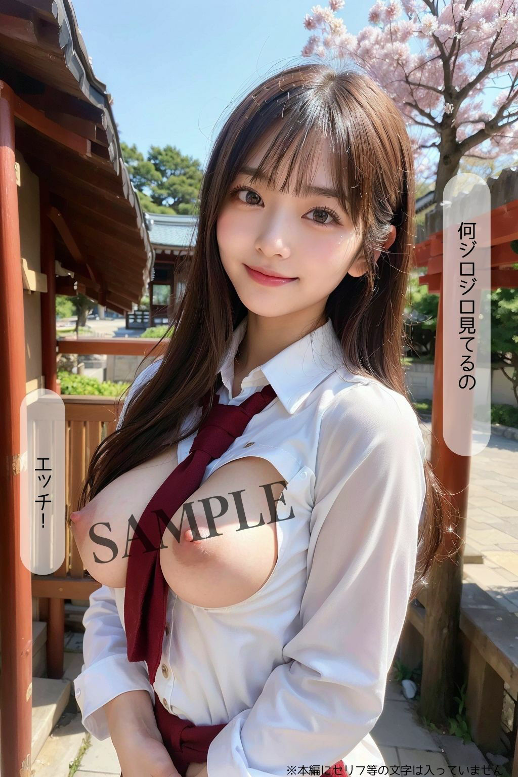 サンプル画像1:ハーレムJKと制服旅行(Harem network) [d_316377]