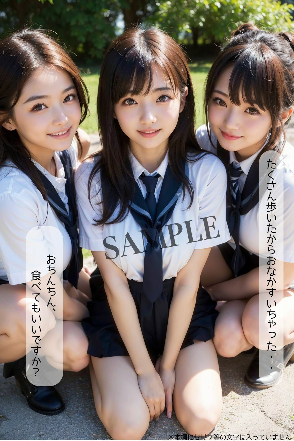 サンプル画像2:ハーレムJKと制服旅行(Harem network) [d_316377]