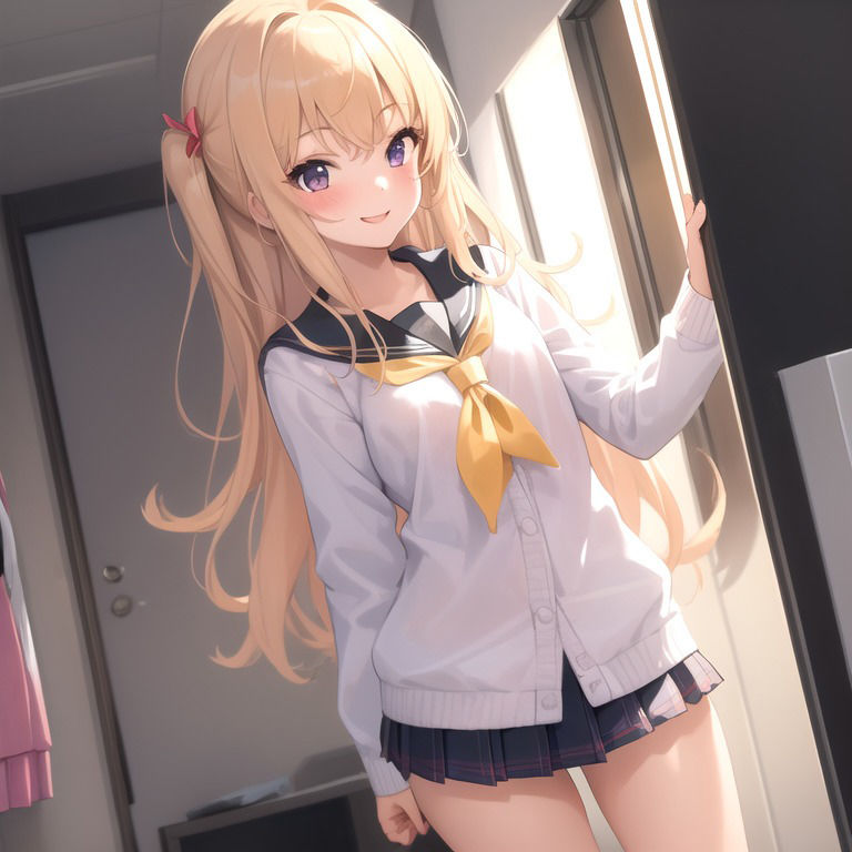 サンプル画像2:◆放課後のヒミツ◆ 誕生日にクラスメートから 『1日彼女券』をもらったので どこまでイケるか試してみた ＃4(イラストえちえち) [d_316384]