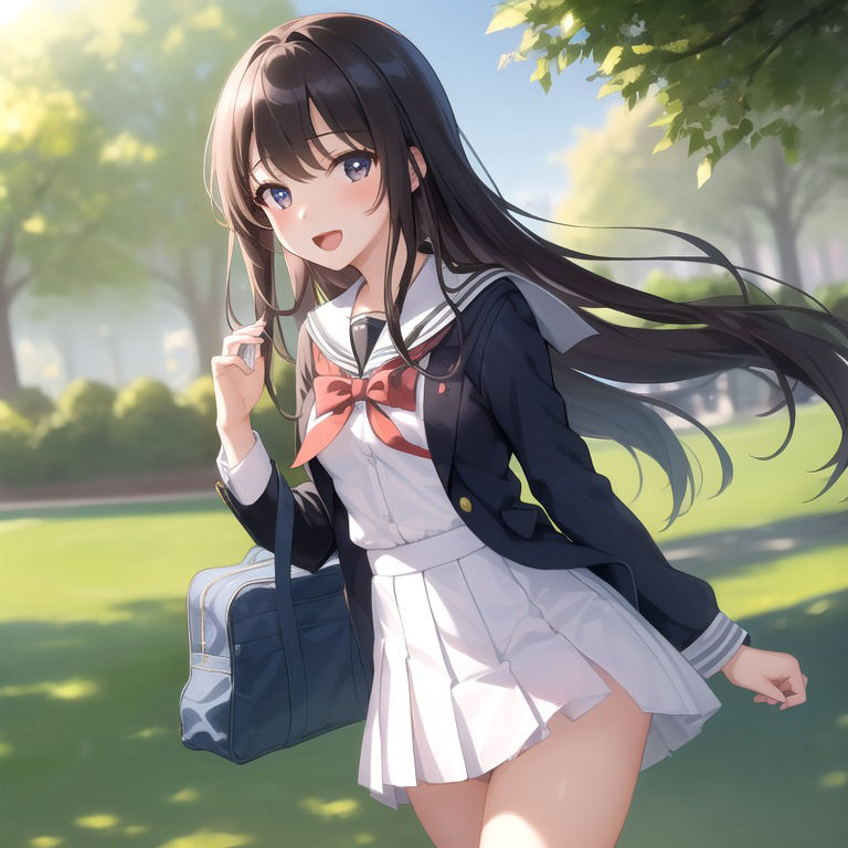 サンプル画像4:◆放課後のヒミツ◆ 誕生日にクラスメートから 『1日彼女券』をもらったので どこまでイケるか試してみた ＃4(イラストえちえち) [d_316384]