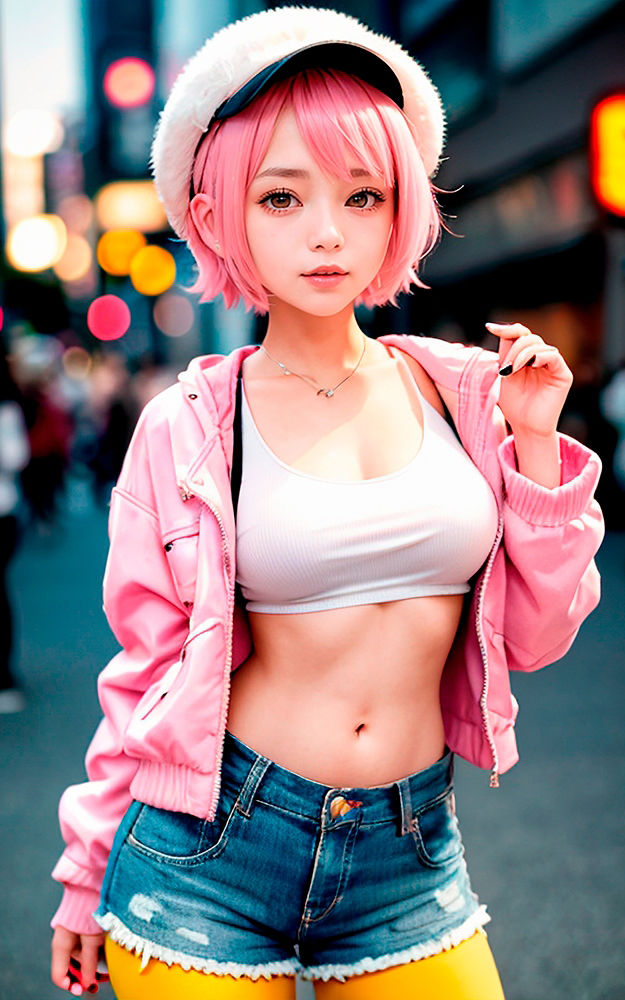 サンプル画像2:AI電創乙女 冴羽リナ(A愛-Lab) [d_316410]