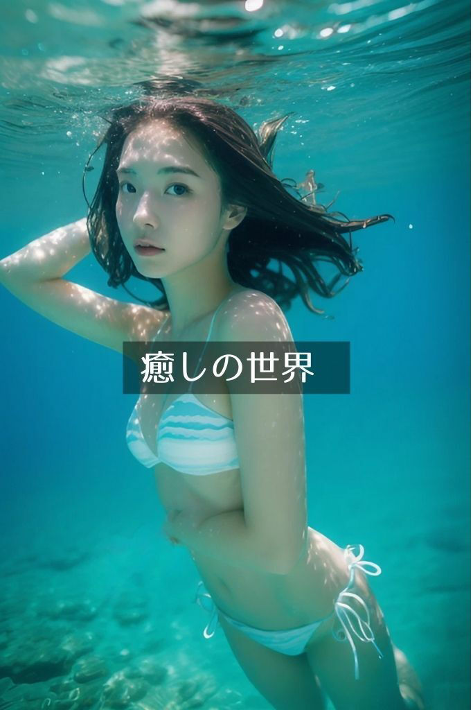 サンプル画像3:水中女子。疲れた心を癒されてみませんか？(パイセン出版) [d_316419]