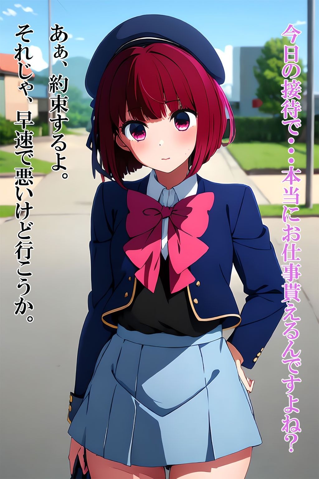 サンプル画像1:推しの子の枕営業（有馬〇な編）(AI美少女プロダクション) [d_316448]