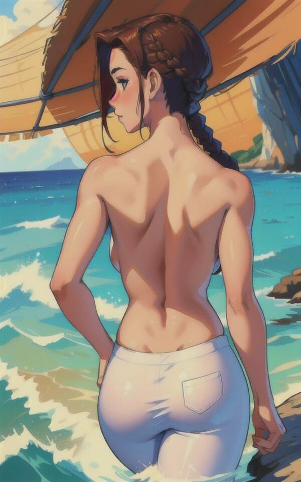 美女との神バカンス