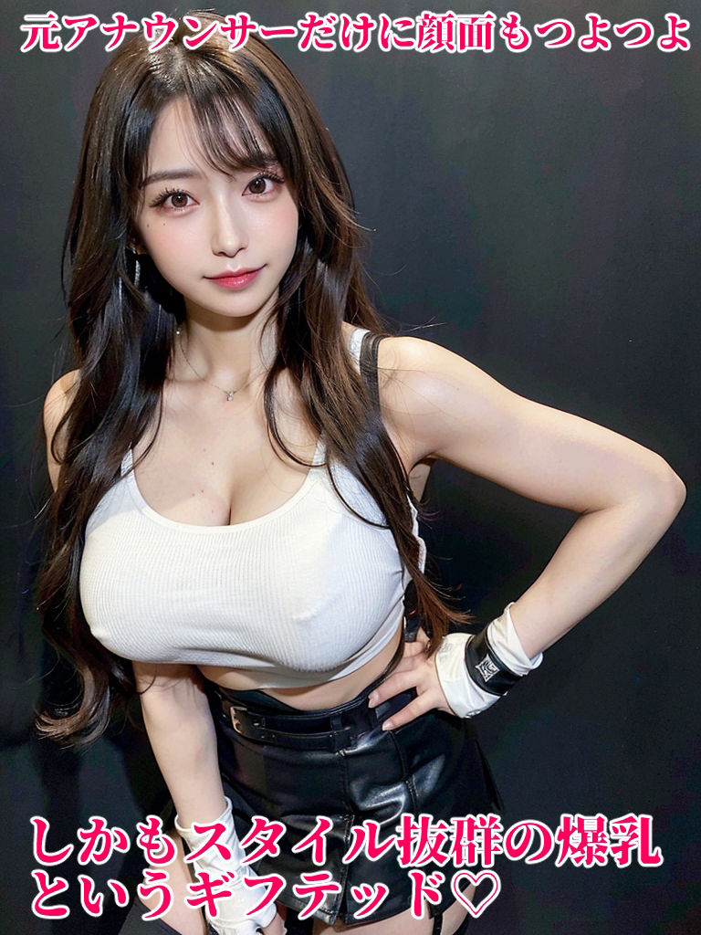 サンプル画像2:元アナウンサー同人コスプレAV堕ち2.0(Sakaki IndustryAI) [d_316553]