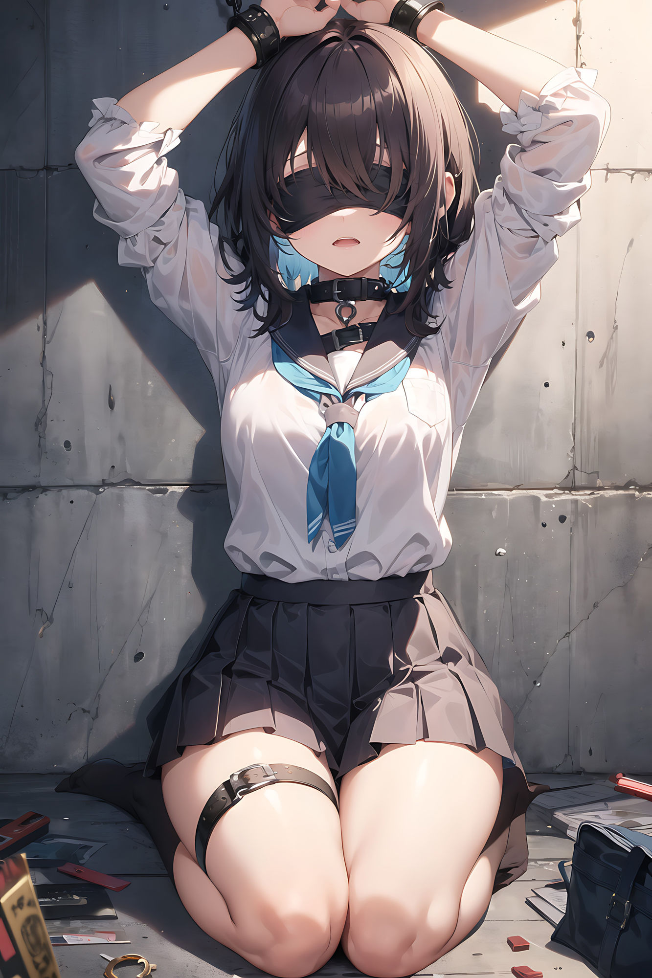 サンプル画像1:監禁×美少女(aiもちち) [d_316571]