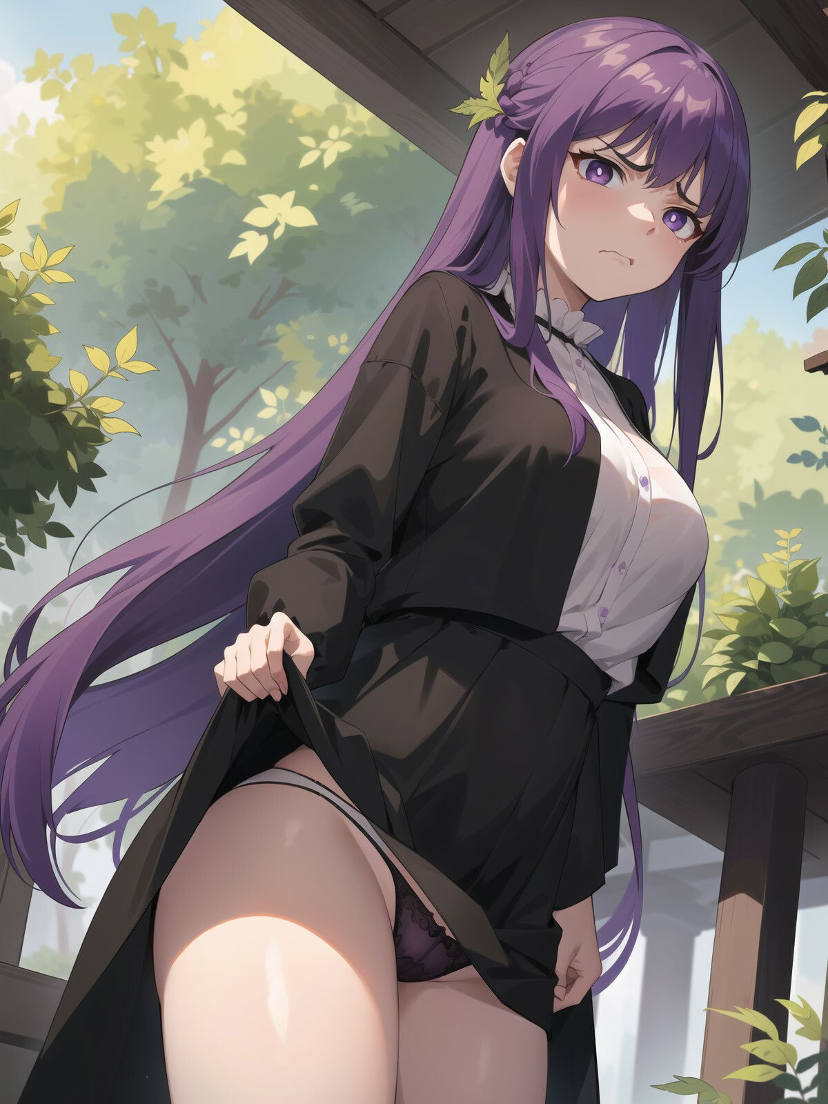 サンプル画像1:フェ○ンさんに嫌な顔されながらおパンツ見せてもらいたい(二次元妄想プロジェクト) [d_316668]