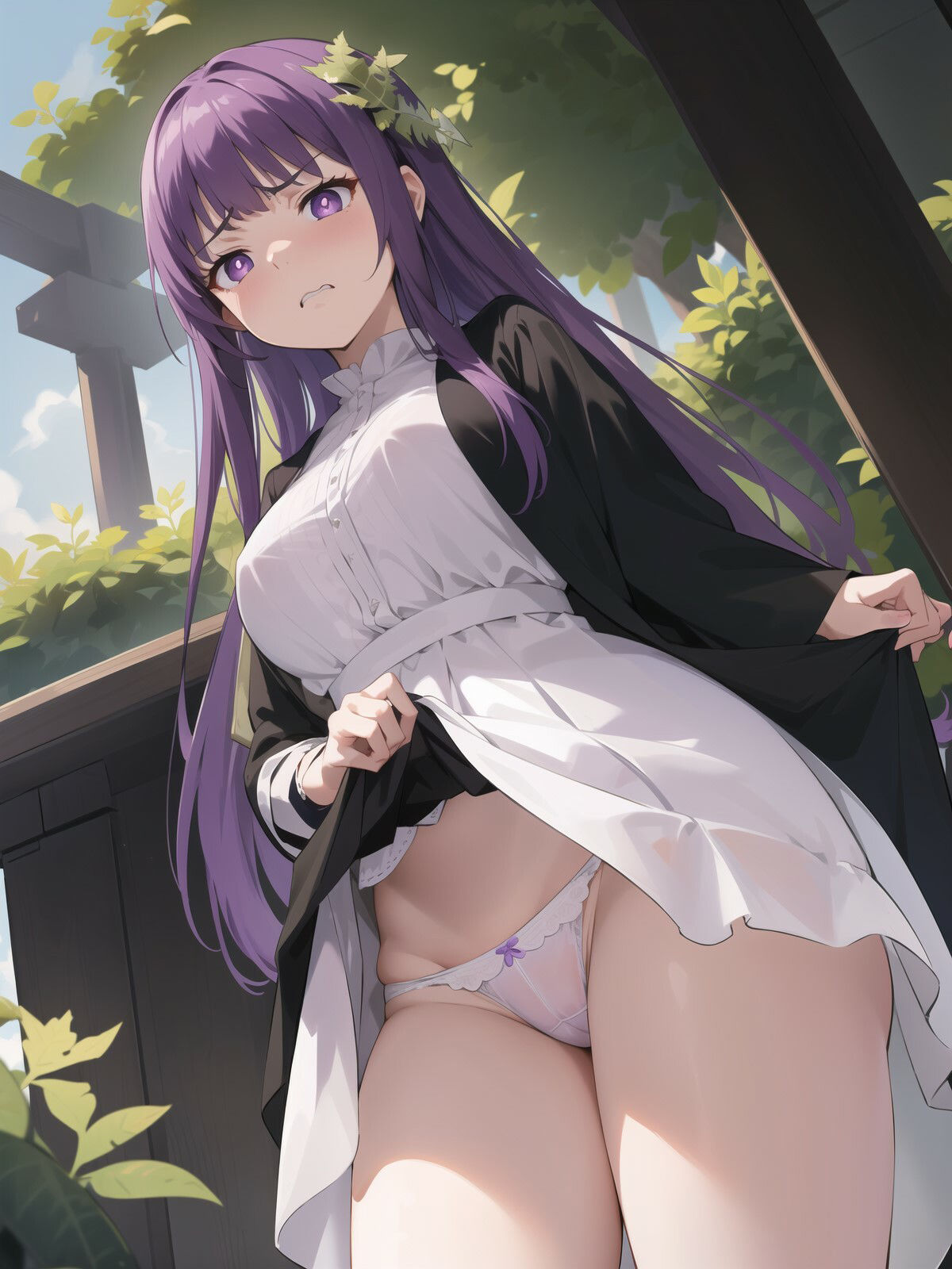 サンプル画像2:フェ○ンさんに嫌な顔されながらおパンツ見せてもらいたい(二次元妄想プロジェクト) [d_316668]