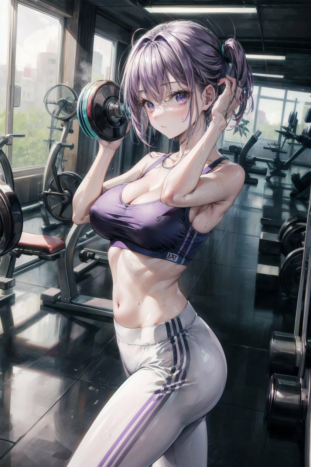 サンプル画像1:欲求不満な巨乳人妻たちと中出しセックスできるスポーツジム（5）(Celestia) [d_316669]