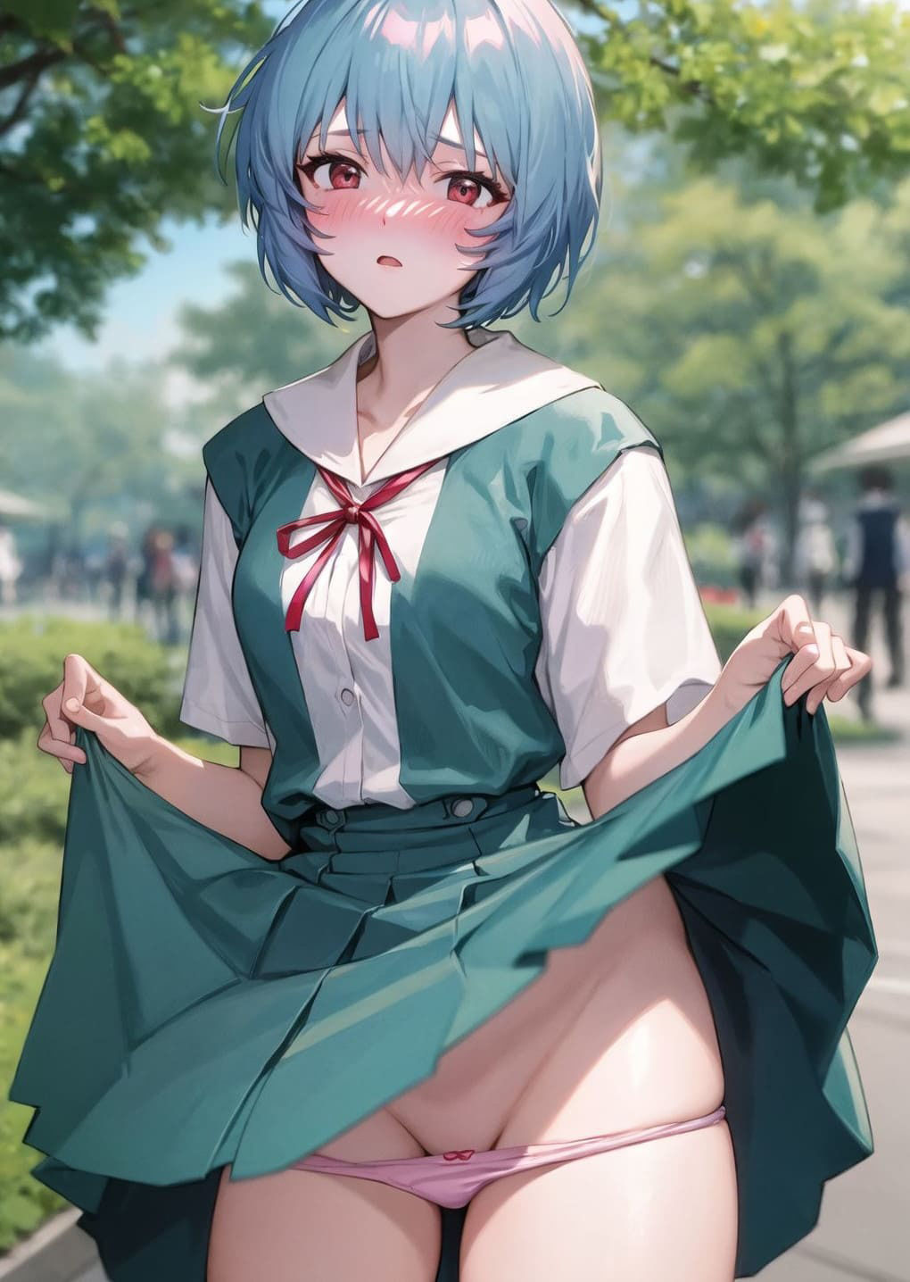 サンプル画像2:綾●レイのセクシーCG集（エヴ●ンゲ●オン）(Nice Time) [d_316671]