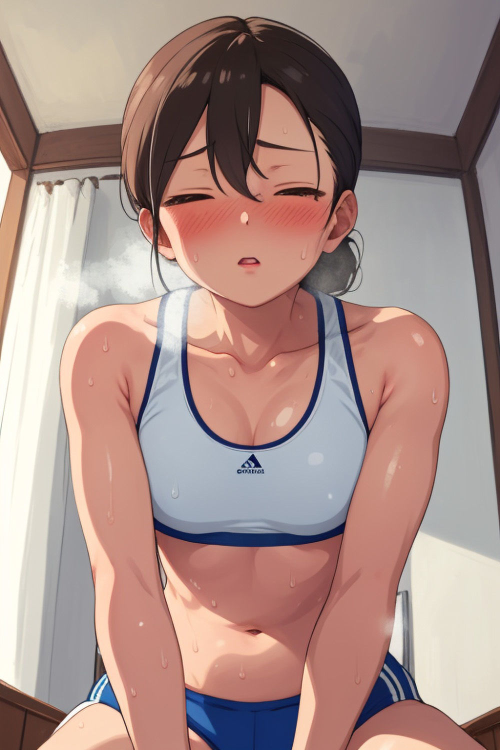 サンプル画像3:キス待ち女子 54枚(みやわ工房) [d_316698]