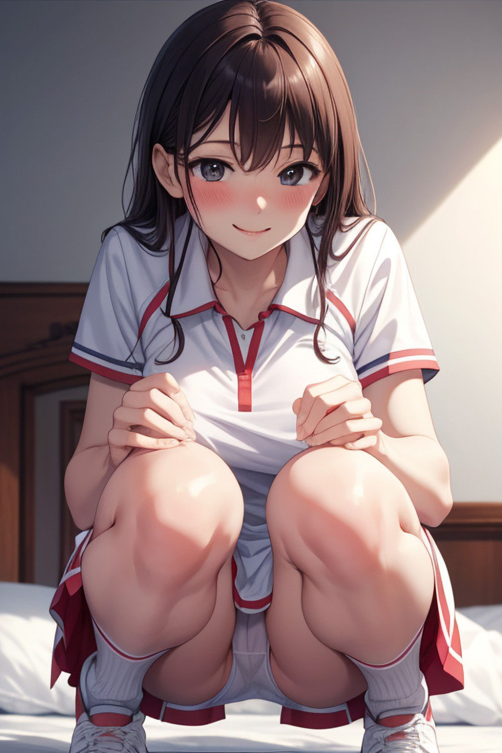 サンプル画像1:テニス女子43枚(みやわ工房) [d_316699]