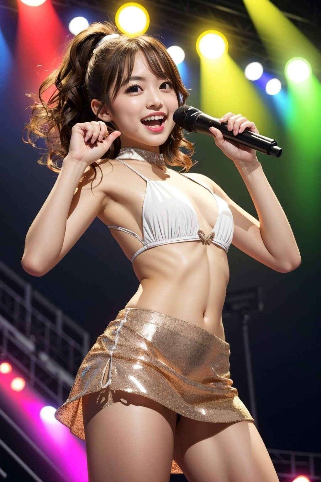 サンプル画像2:ファンサステージの会場はこちらです(天使のわけまえ) [d_316701]