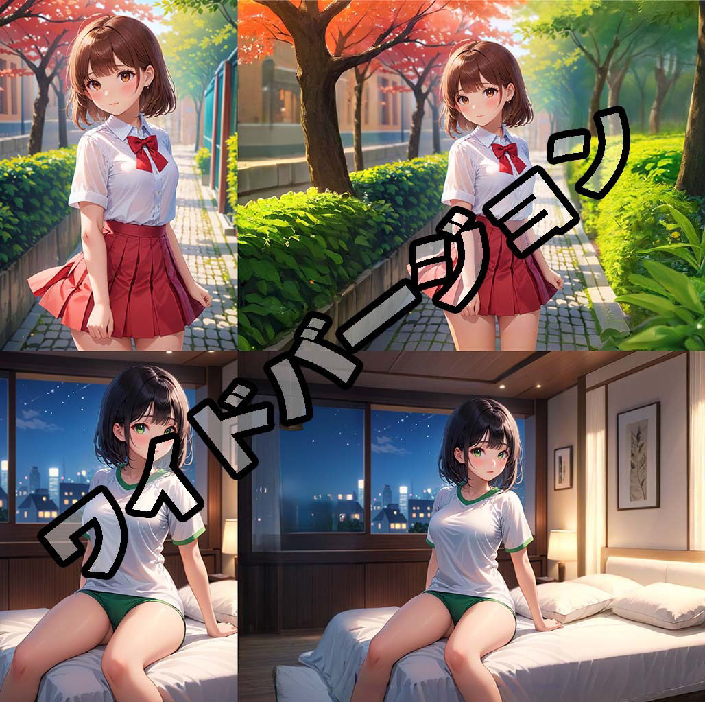 サンプル画像2:制服・スク水・ブルマ 08(reguyufu5) [d_316710]