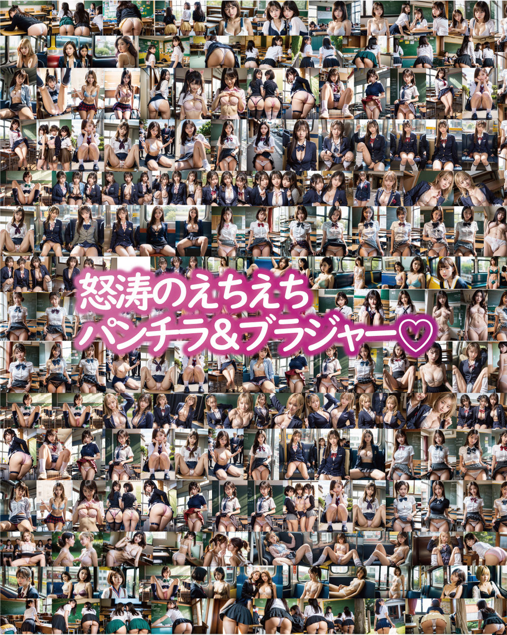 サンプル画像1:【高画質】えっちな生パンツシリーズ 2見せたがりJKちゃん(JJ★Club) [d_316753]