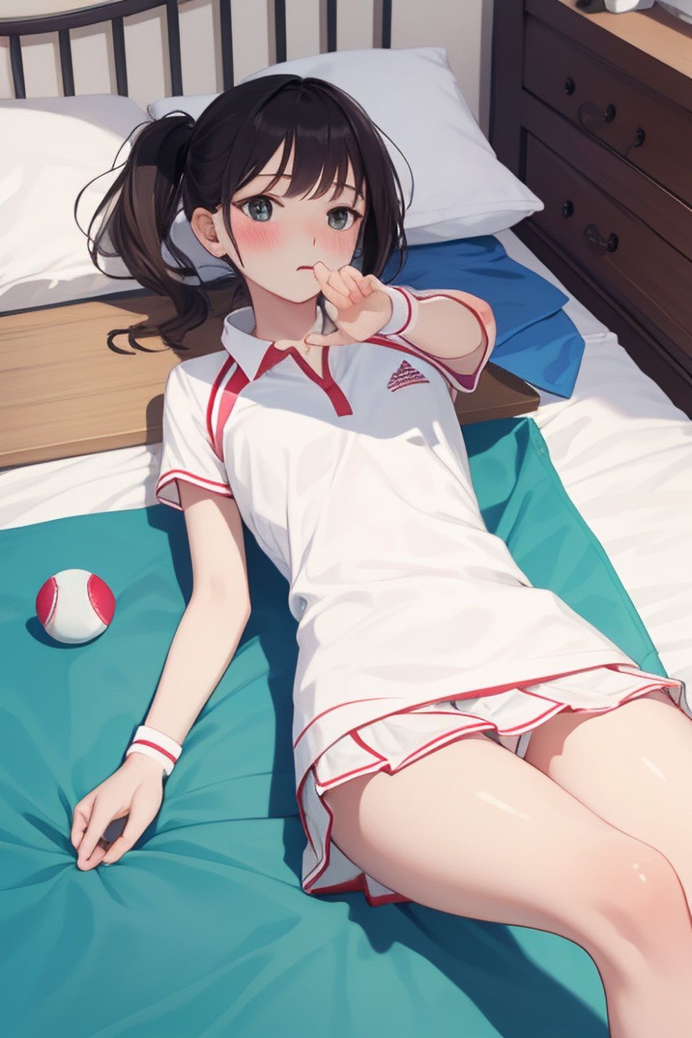 サンプル画像1:テニス女子Part2(みやわ工房) [d_316779]