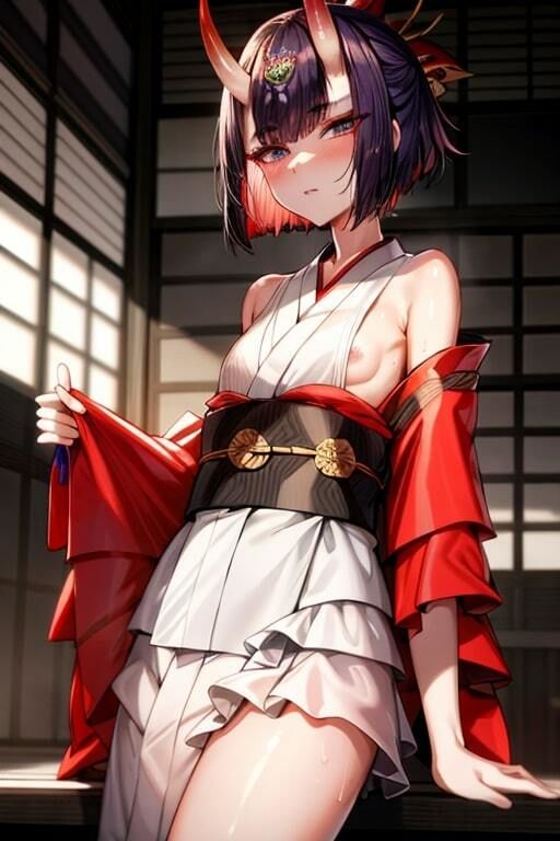 サンプル画像1:FGO酒？童子AIイラスト集_着物(ぜらちんずどりーむ) [d_316865]