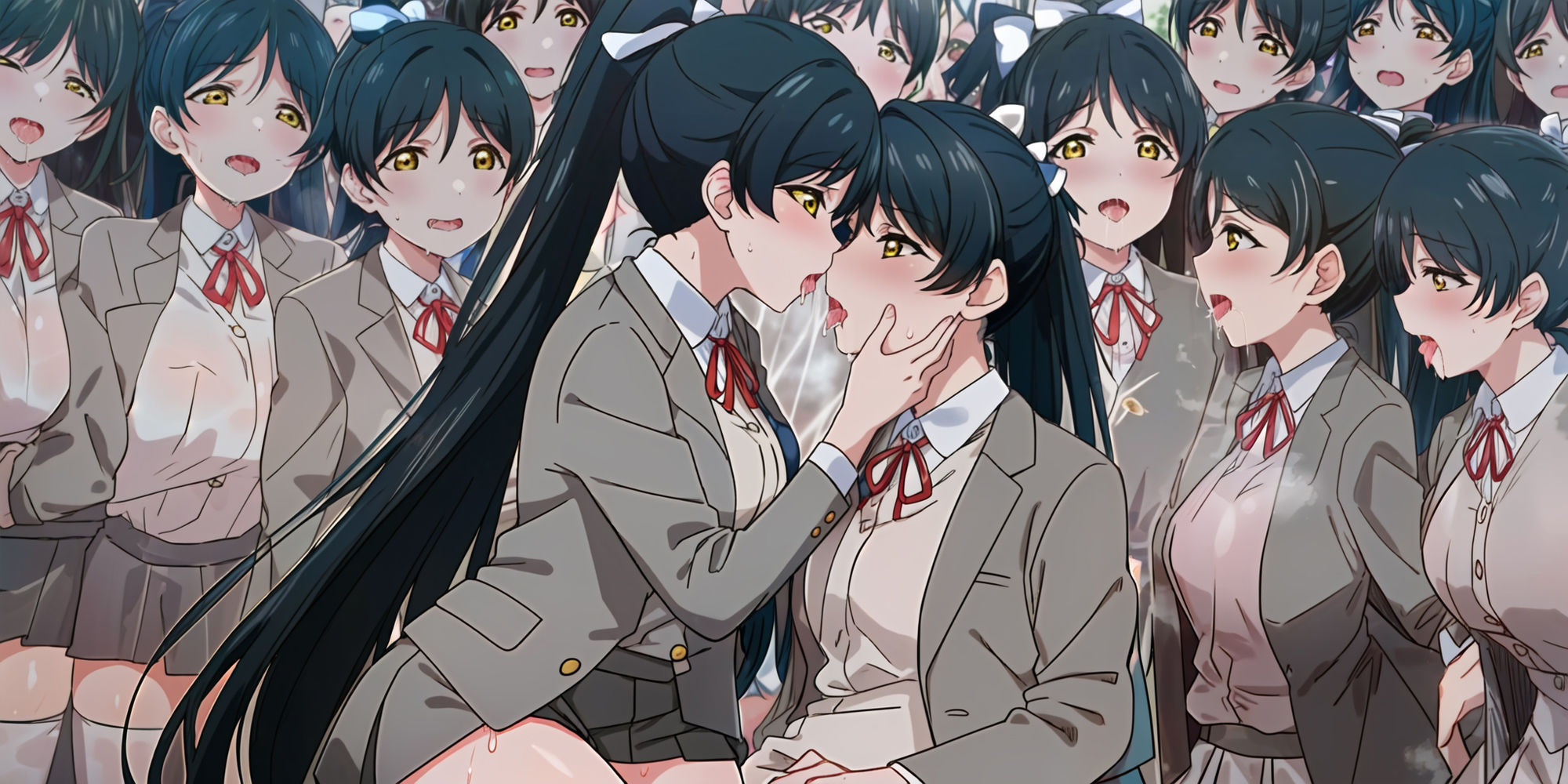 サンプル画像1:増殖百合 葉〇恋(グレニンジャジャ) [d_316906]