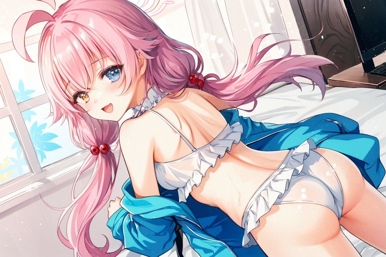 サンプル画像1:水着おじさんとおじおじしたすぎる(すったもんた) [d_316913]