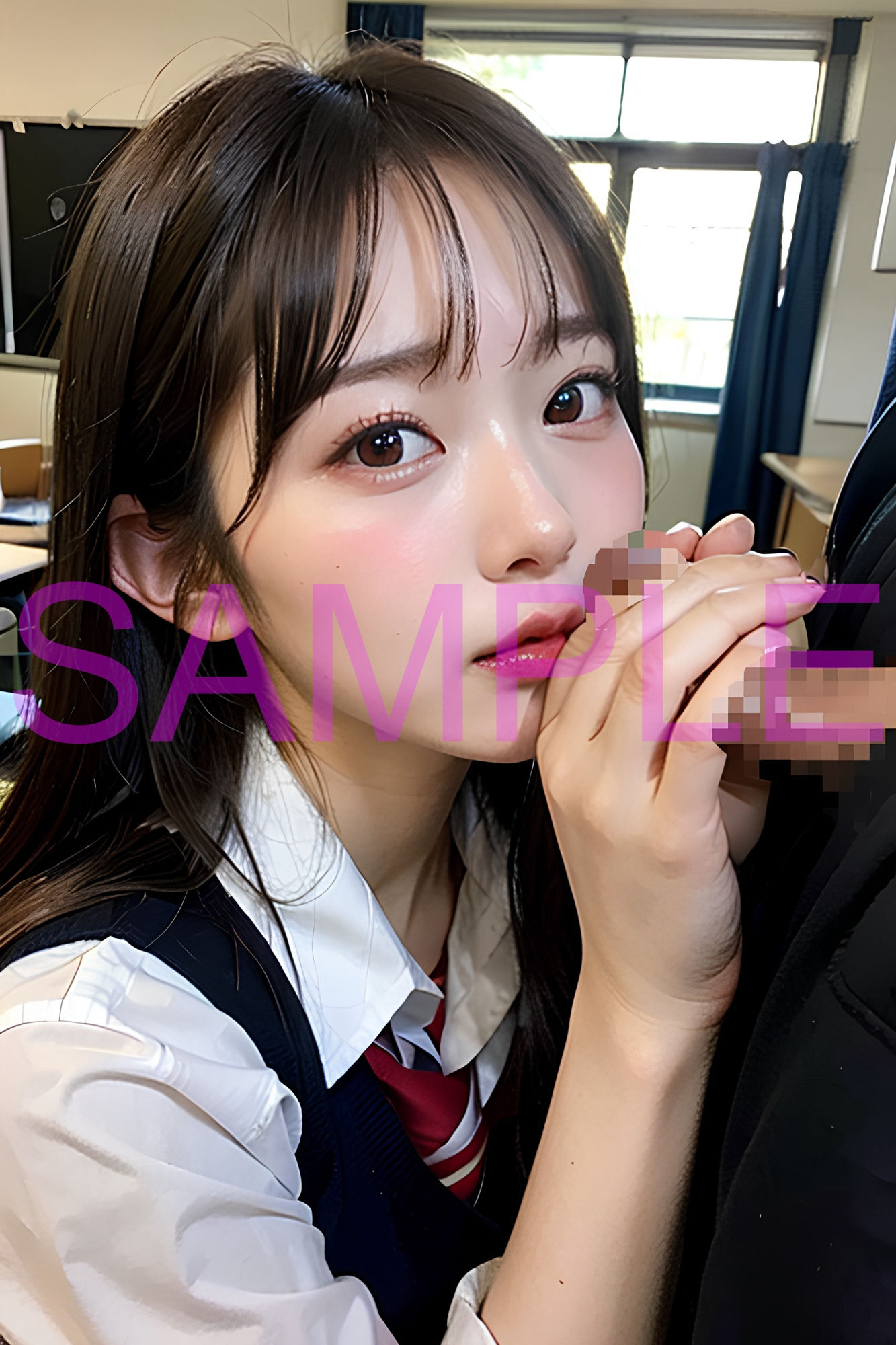 サンプル画像5:女子校生裏バイトvo.l3(AIグラビア事務所) [d_316918]