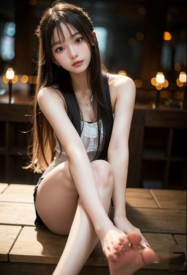 サンプル画像1:AI彼女の足裏〜大ボリューム厳選AI彼女スペシャル！〜(AI彼女プレミアム) [d_316946]