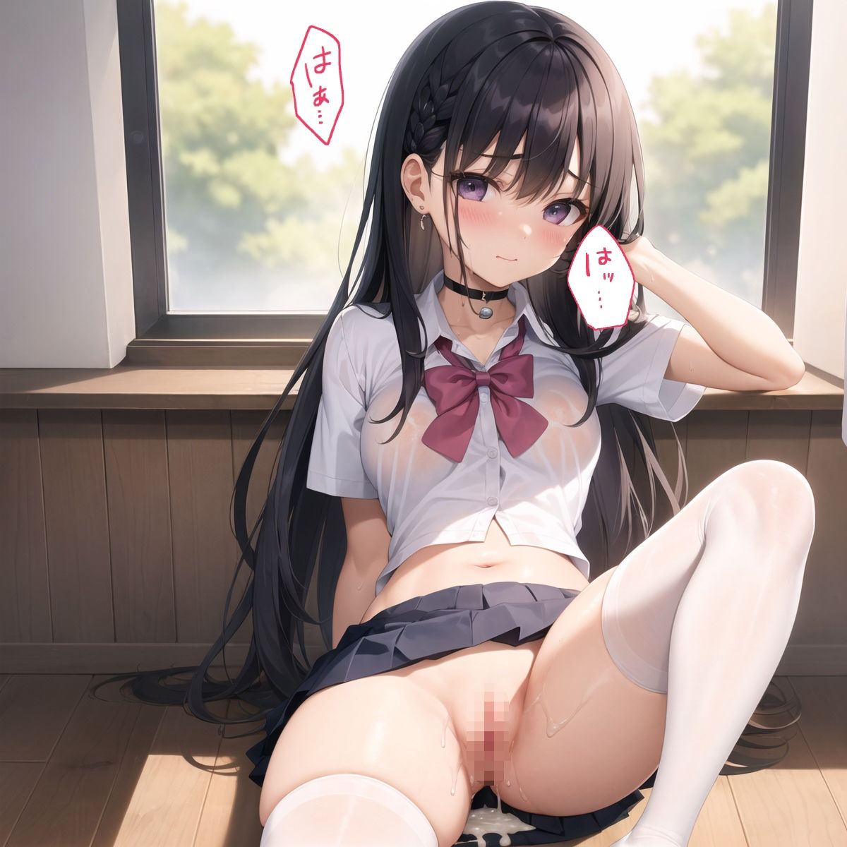 サンプル画像1:貧乳を気にしている女子校生を励ますために中出しまくった件！パート1(Loli_Room) [d_316977]