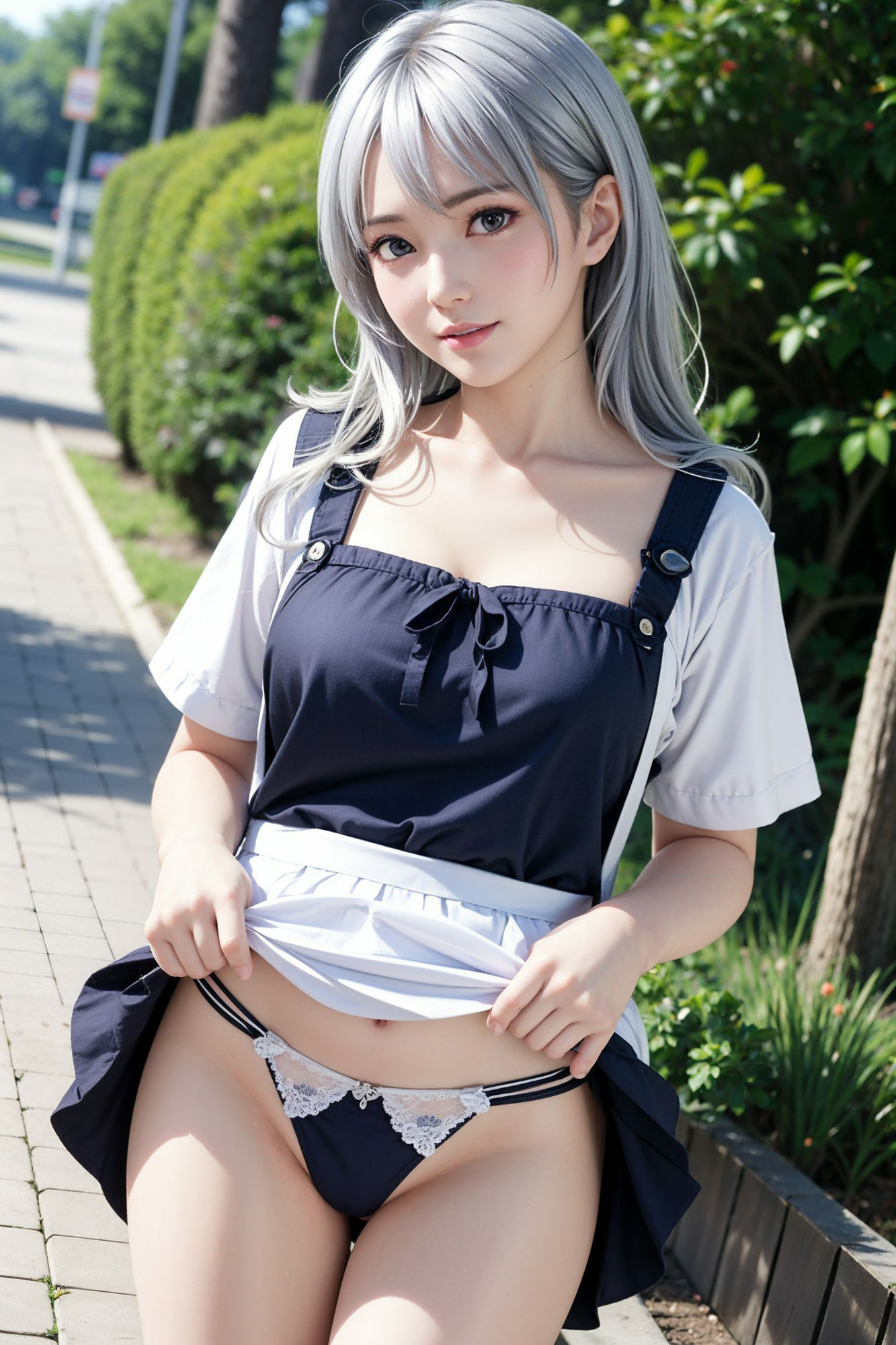 サンプル画像1:ひたすらたくし上げ 制服以外(Dのアトリエ) [d_317188]