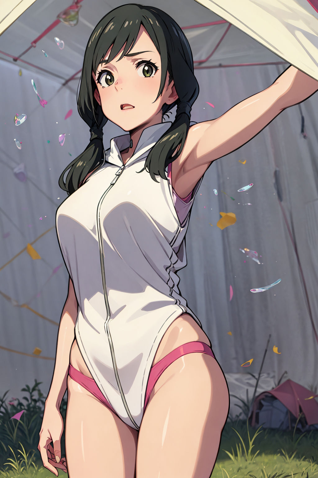 サンプル画像1:淫気の子(ディスプレイタオル) [d_317319]