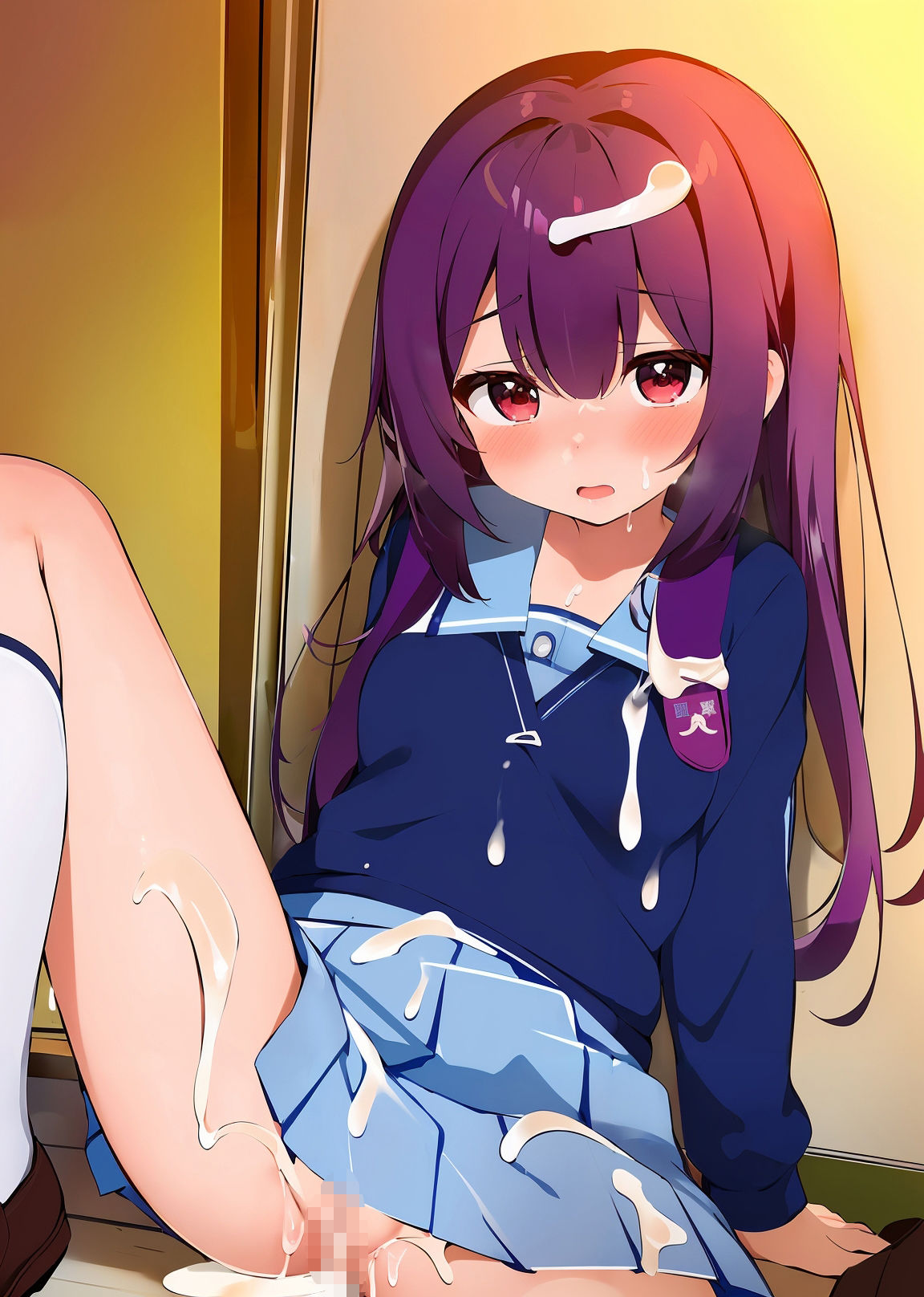 サンプル画像4:AIイラスト集〜制服〜97枚(hareArts) [d_317405]