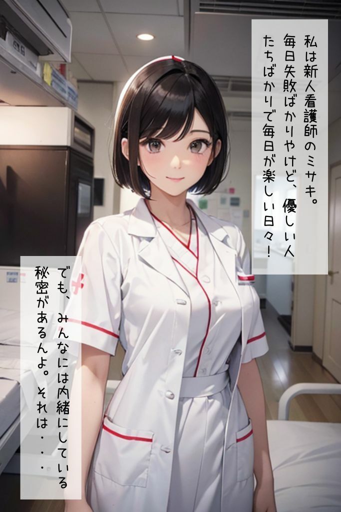 サンプル画像1:ナースのコスプレ風俗嬢が本物ナースに転職したら性欲が爆発した件(あにちゃむ) [d_317471]