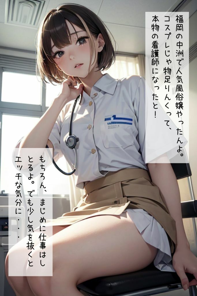 サンプル画像4:ナースのコスプレ風俗嬢が本物ナースに転職したら性欲が爆発した件(あにちゃむ) [d_317471]