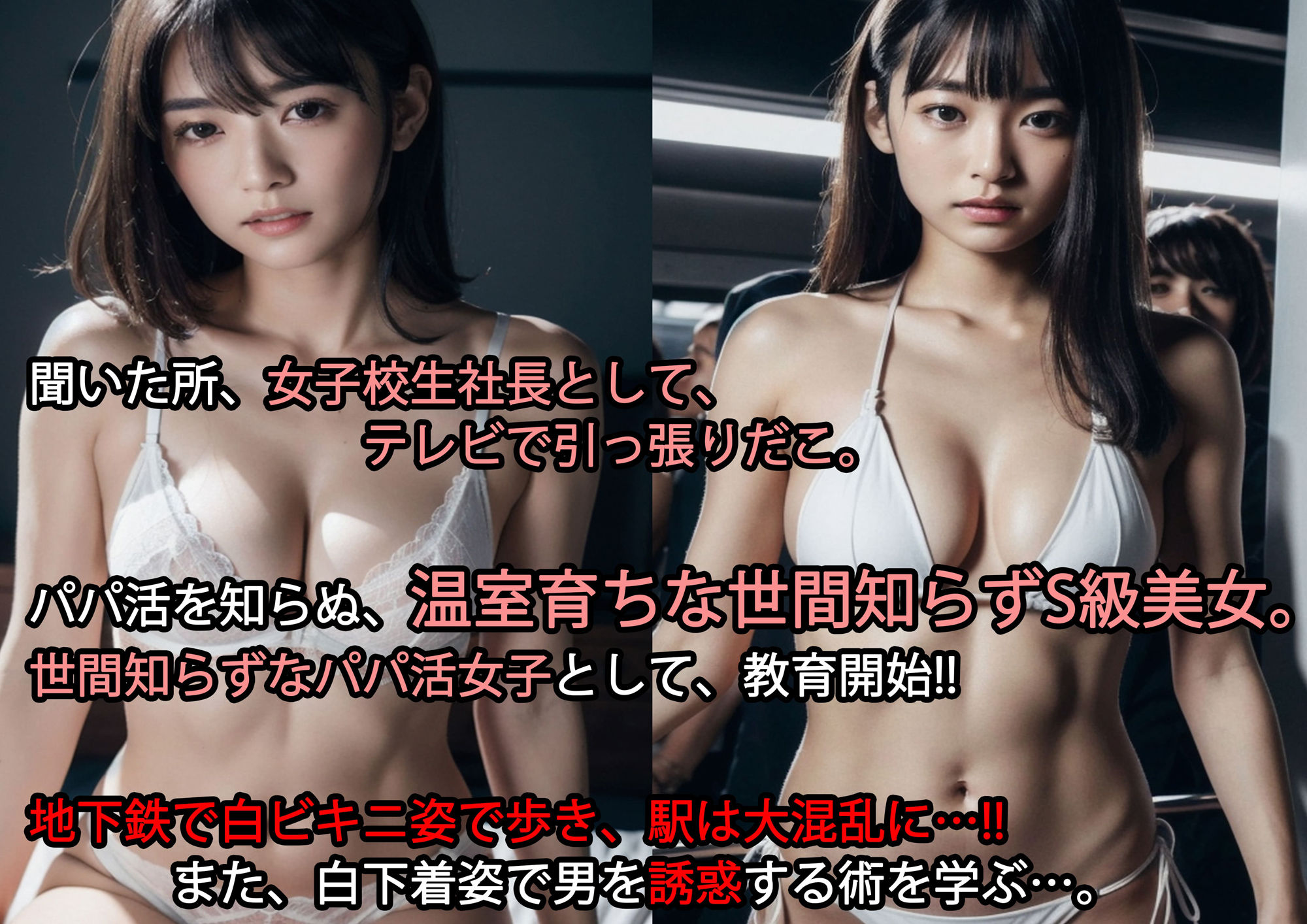 サンプル画像3:18歳の女子校生社長、初めてのパパ活・援交 〜僕の、遅すぎた青春 そして成人同士の純愛〜(AILand18) [d_317499]