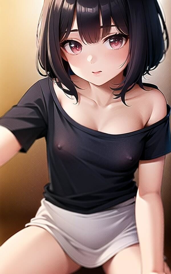 サンプル画像4:人生初めての彼女との初えっち お互いに興奮してイチャラブした話 ポロっとチラリズム(猫めろでぃ) [d_317511]