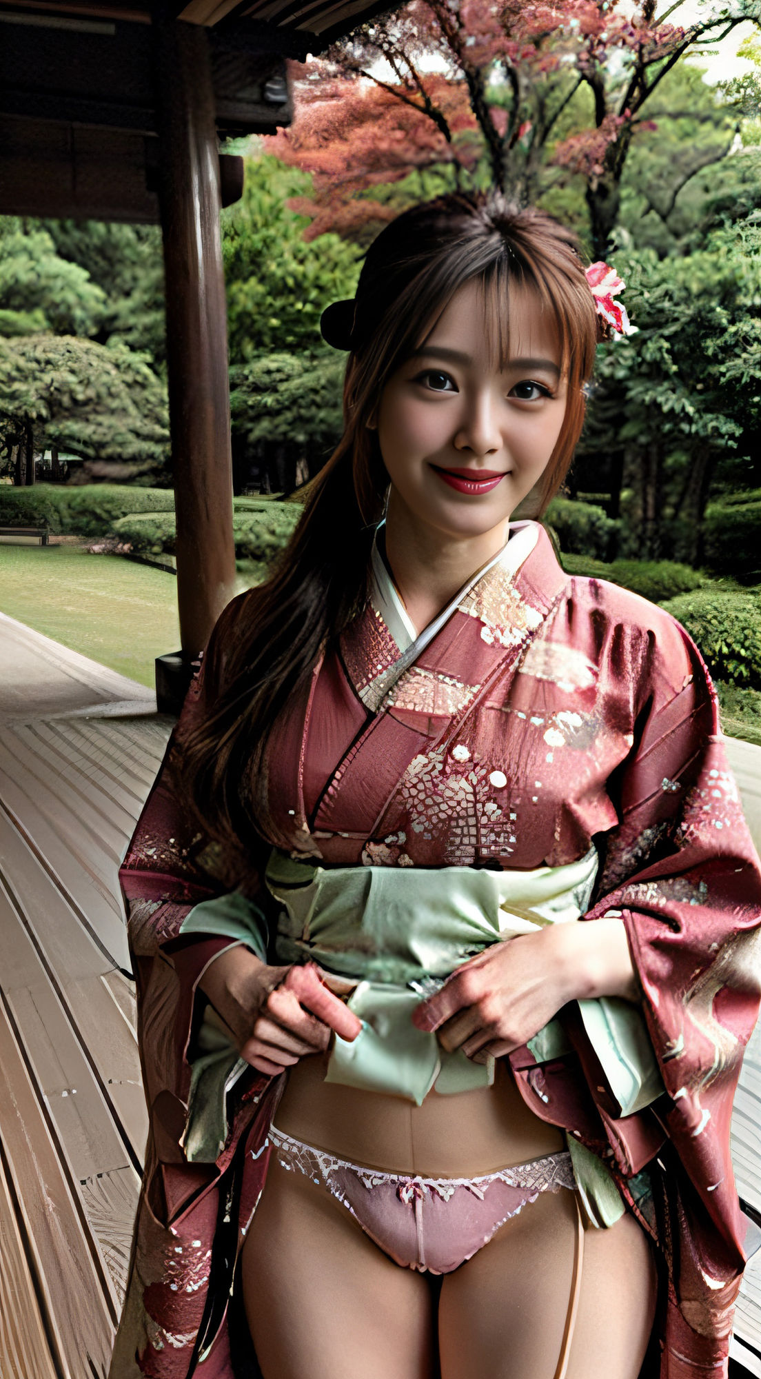 サンプル画像5:着物で下着図鑑(Ai Girls Labo) [d_317518]