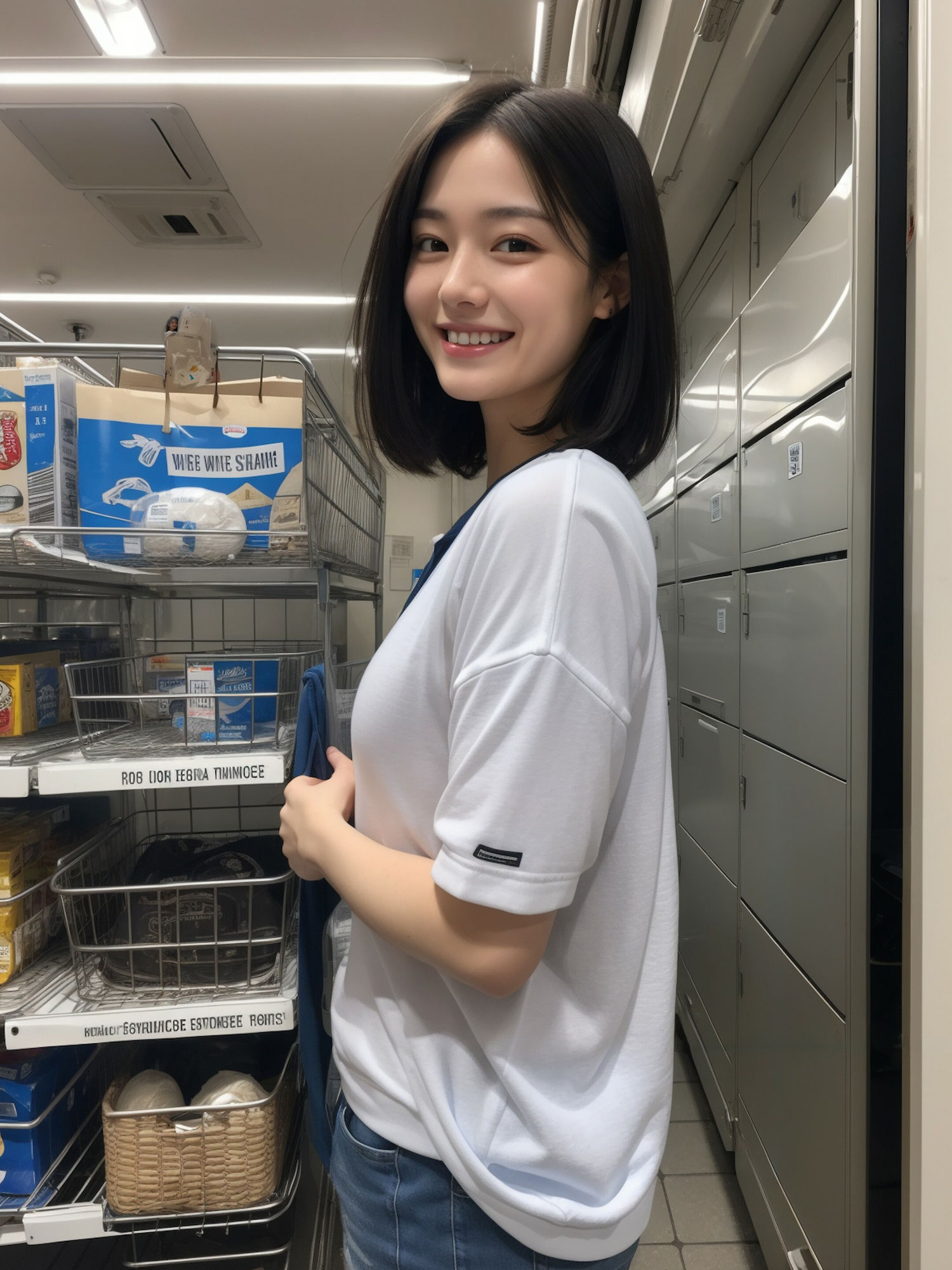 サンプル画像3:AI美女写真集 透視眼鏡 お仕事編2(R-factory) [d_317573]