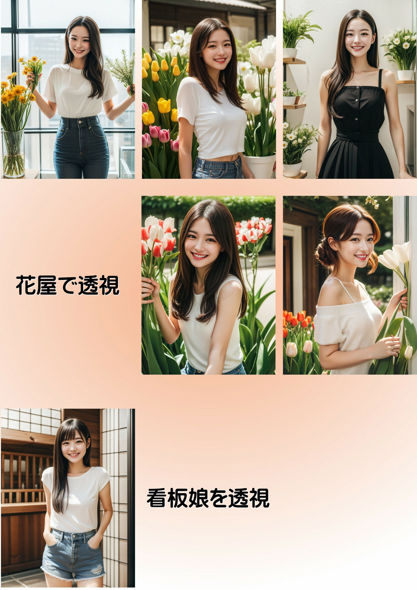 サンプル画像3:AI美女写真集 透視眼鏡 お仕事編3(R-factory) [d_317575]