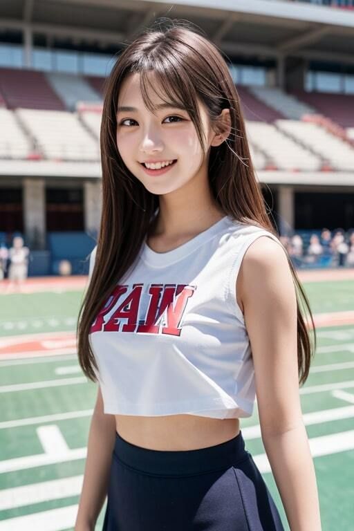 サンプル画像3:AI生成美女写真集 vol8 チアガ美女(Ai Girls Collection) [d_317577]